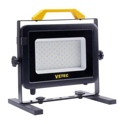 Vetec Comprimo LED bouwlamp op standaard 100W met 5 meter snoer - klasse I